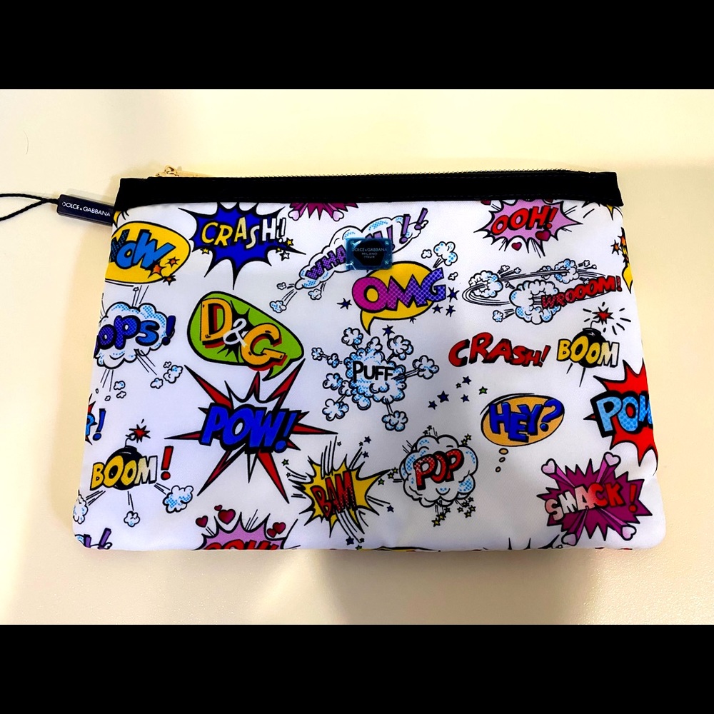 New Dolce & Gabbana Pop art collection pouch